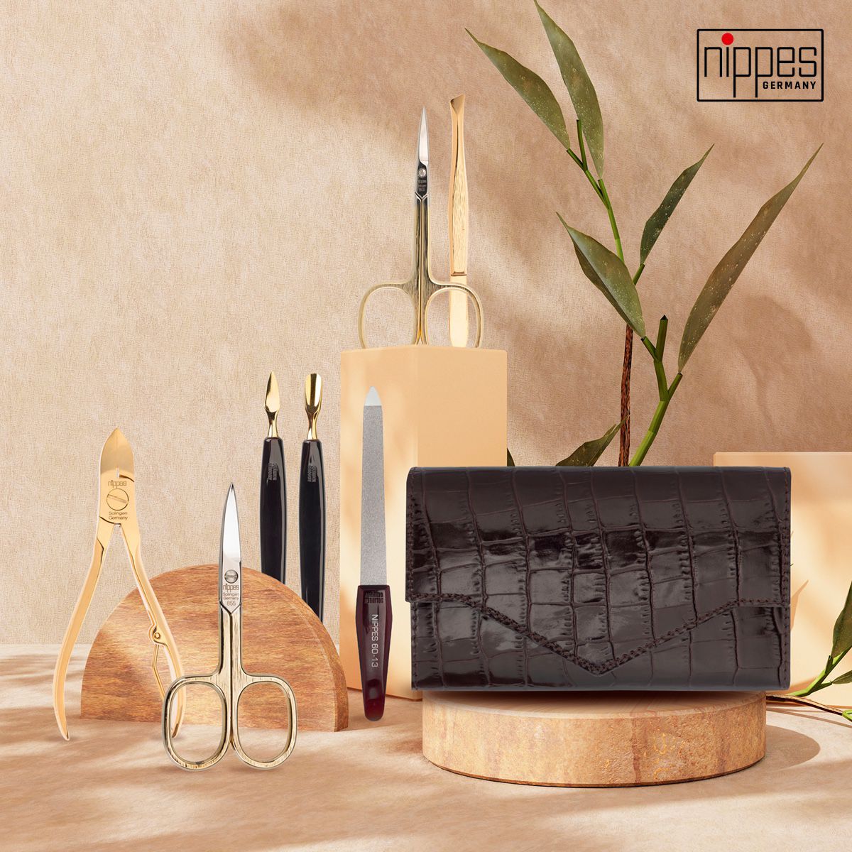 ست مانیکور نیپس سولینگن آلمان مدل 1097 سری Croco (7 تکه) - Image 4